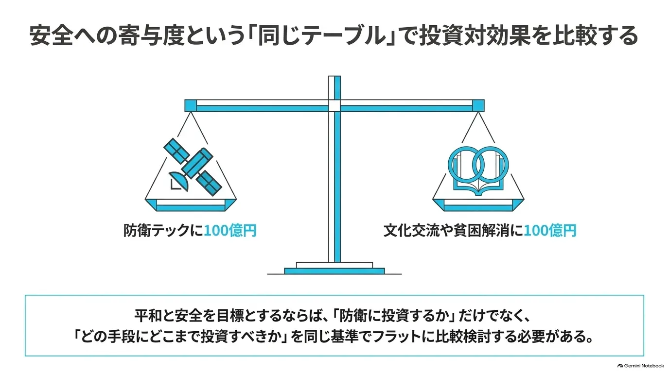 平和に向けた4つの取り組み